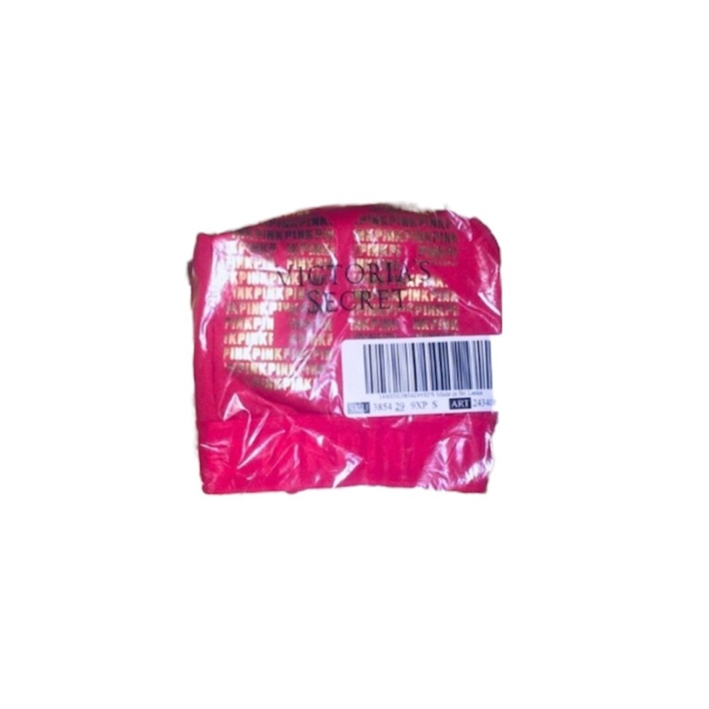 NWT Victoria's Secret Pink: Rare 🔥 XS & SM Red & Gold Logo Ultimate Sports Bra - Picture 4 of 5